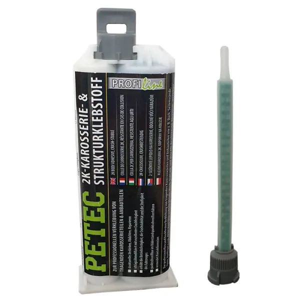 Petec 2K Karosserie- & Strukturklebstoff crashstabil 50 ml